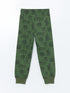 LC Waikiki Crew Neck Printed Boys Pajama Set